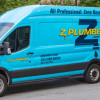 ZPlumberz light blue van